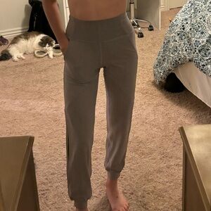 Purple lululemon joggers